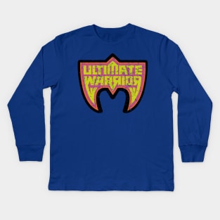 Ultimate Warrior  Retro Vintage Kids Long Sleeve T-Shirt